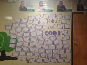 Hour of Code Wall